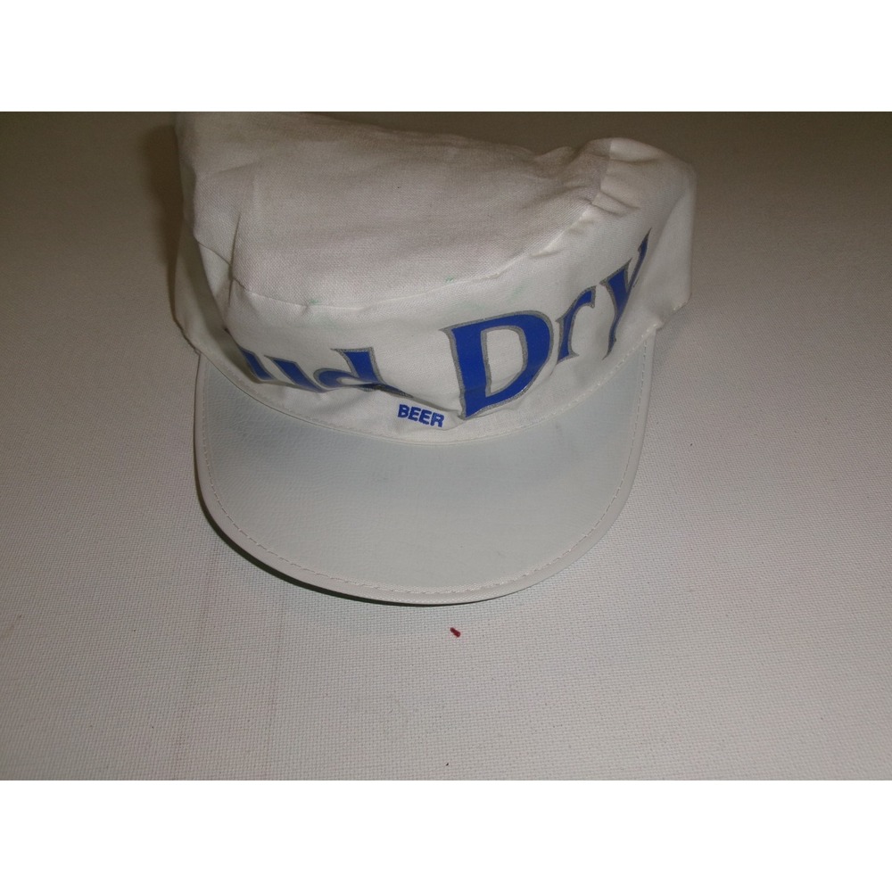 BUD DRY PAINTER PAINTERS BEER 90S FITTED  Y2K 00s HAT CAP VINTAGE DEADSTOCK M4